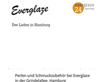 Tablet Screenshot of everglaze.de